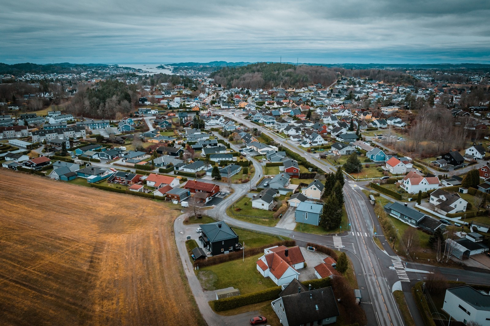 Hvis du har spørsmål om retning ned til sentrum er det straka vegen nedeover Galleribilde