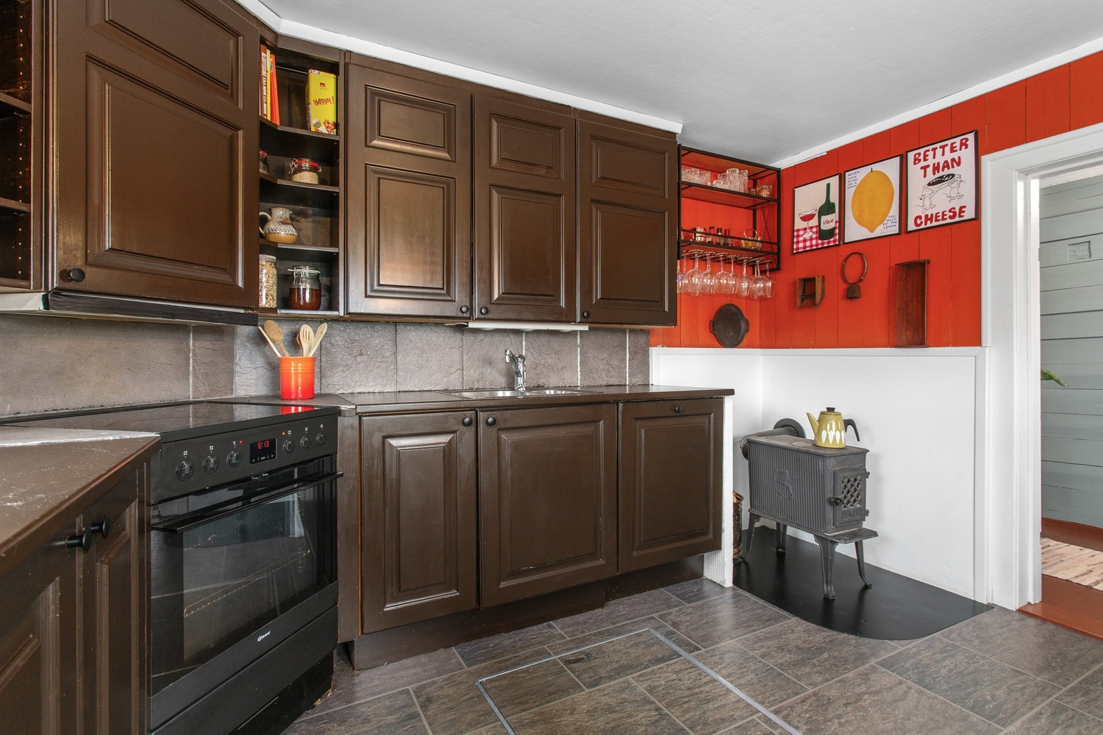 Kjøkken. Galleribilde