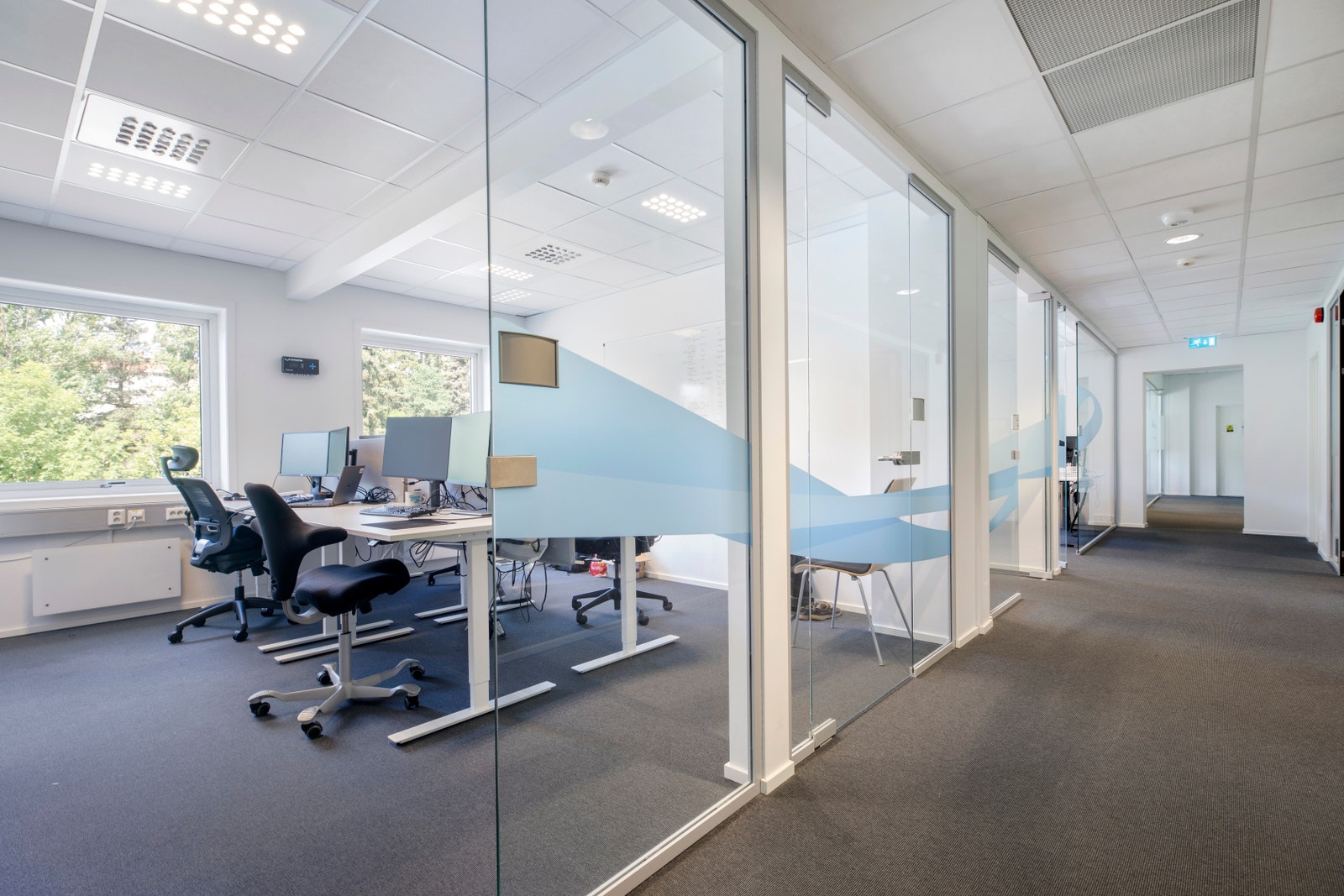 Luftig og lyst teamkontor Galleribilde