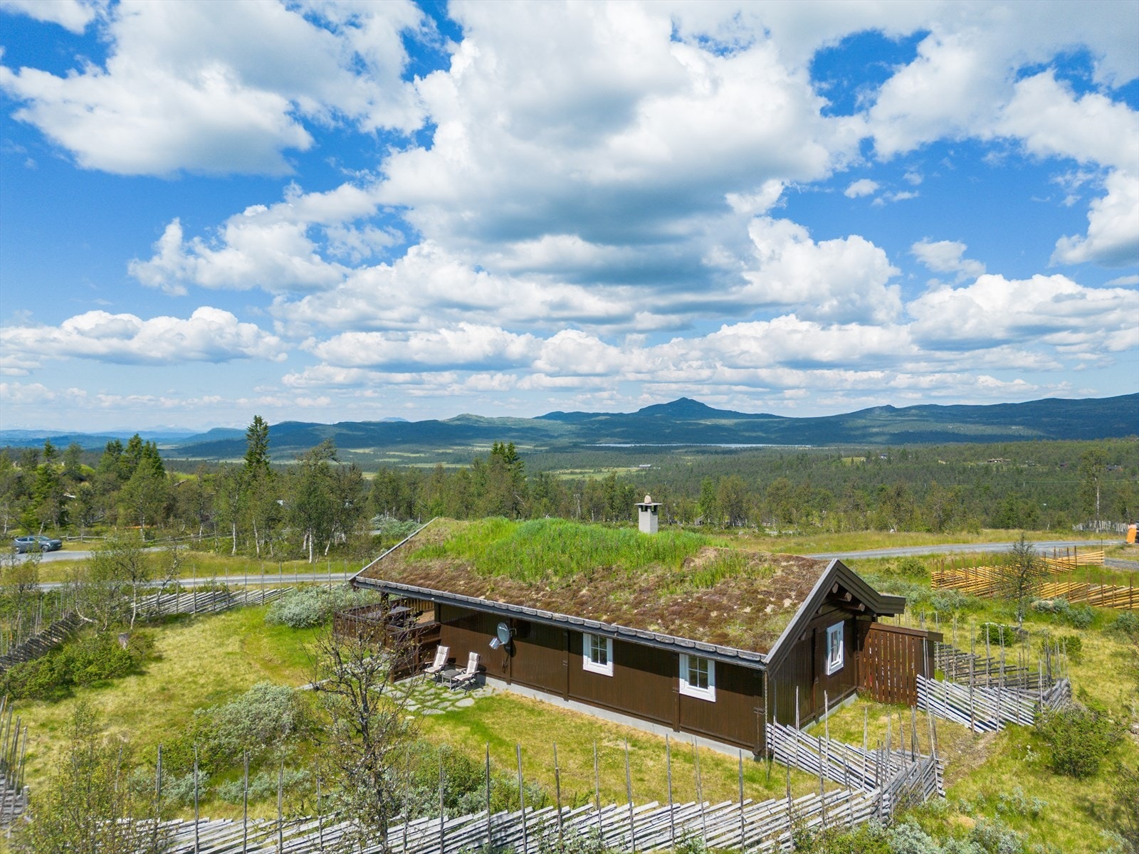 Velkommen til Fjellbjørkvegen 1! Fotograf: Ingvild Sveen Joplassen. Galleribilde