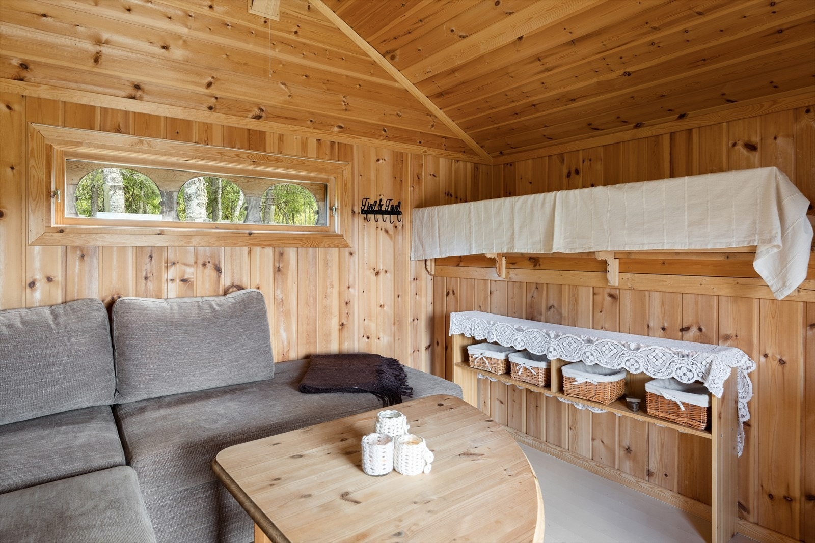 Ypperlig for familiens ungdommer, eller for den som er heldig å bli bedt med på hyttetur. Galleribilde