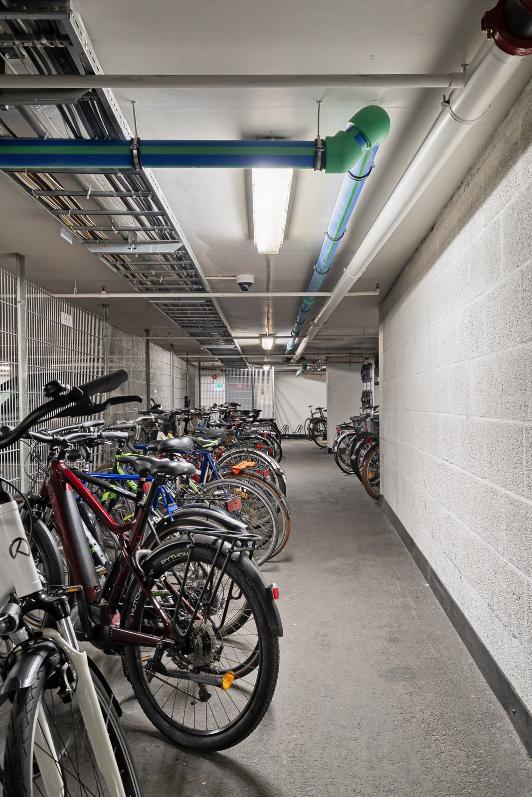 Sykkelparkering for beboerne Galleribilde
