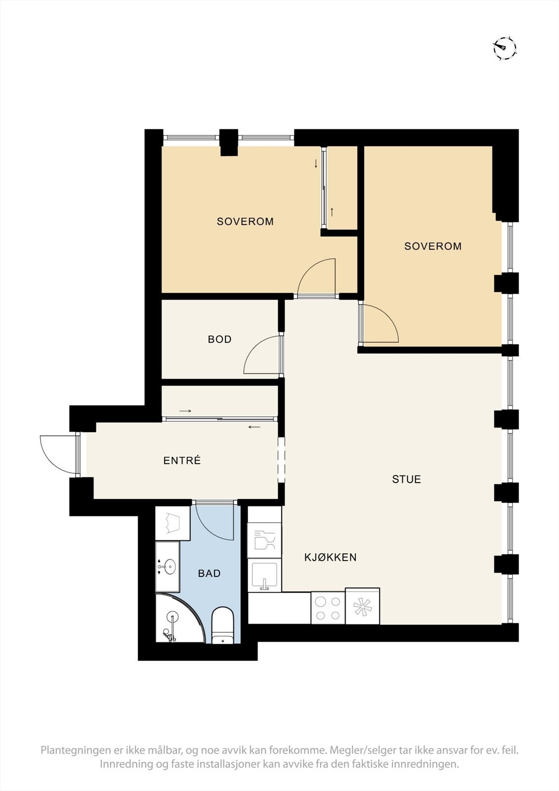 Planløsning. Galleribilde