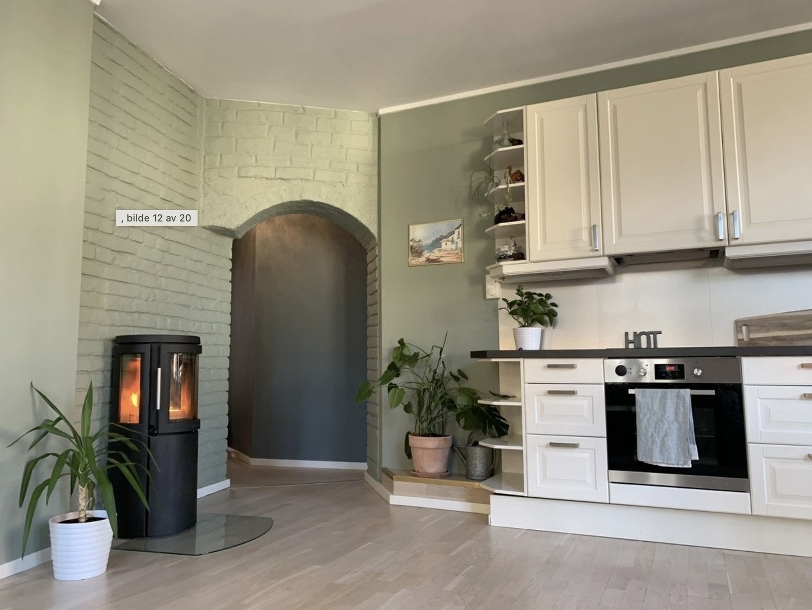 Peis som gir god varme Galleribilde