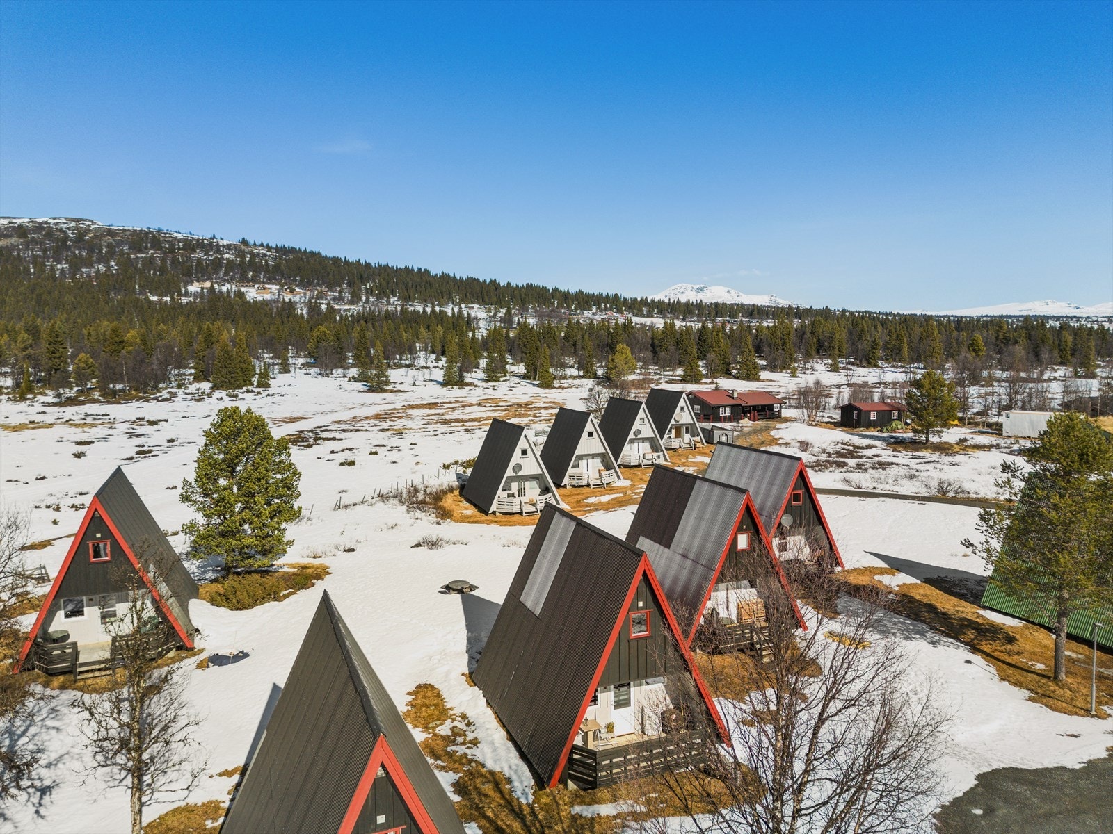 På eiendommen finner man også en badstue som man kan leie. Et ypperlig sted å samles etter en lang skitur! Galleribilde