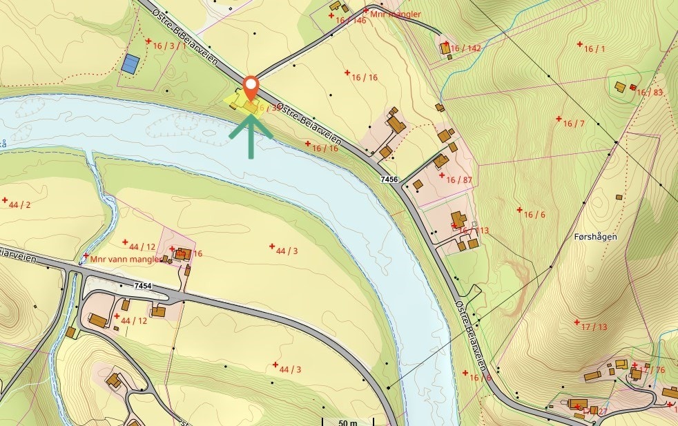 Oversiktskart - kilde: kartverket.no Galleribilde