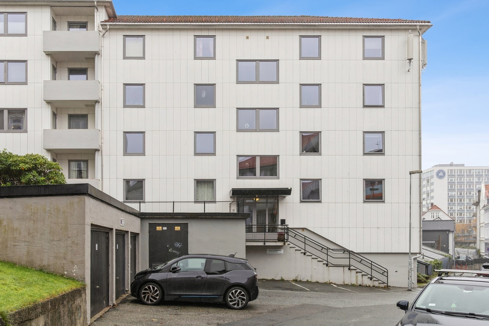 Borettslaget oppgraderte fasaden i 2012. Galleribilde