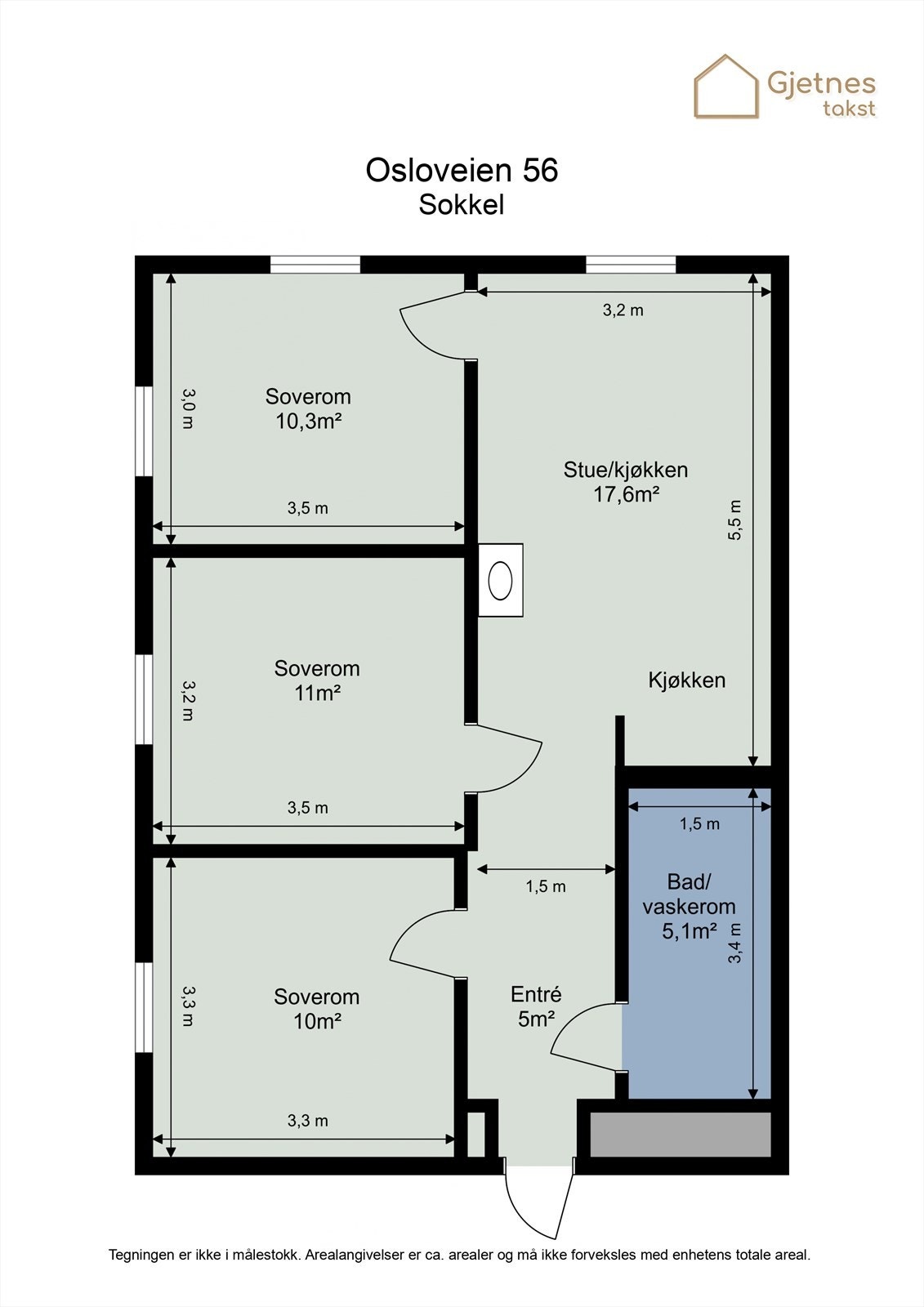 Planskisse Galleribilde