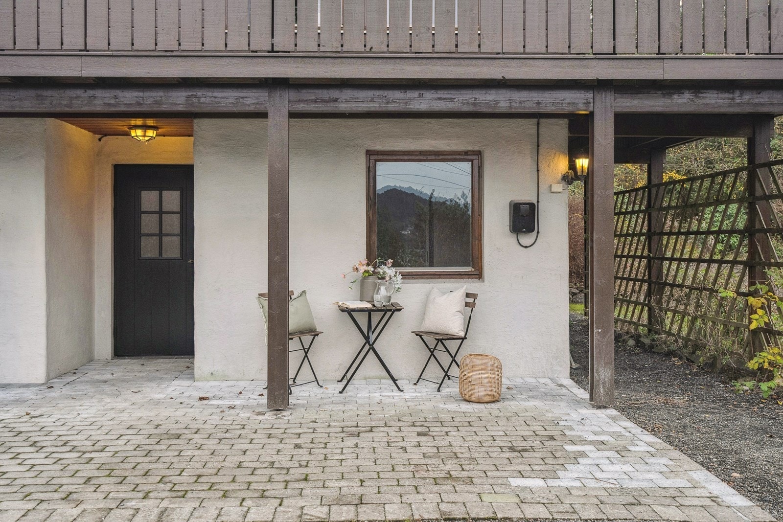 Inngangsparti u-etasje. Galleribilde