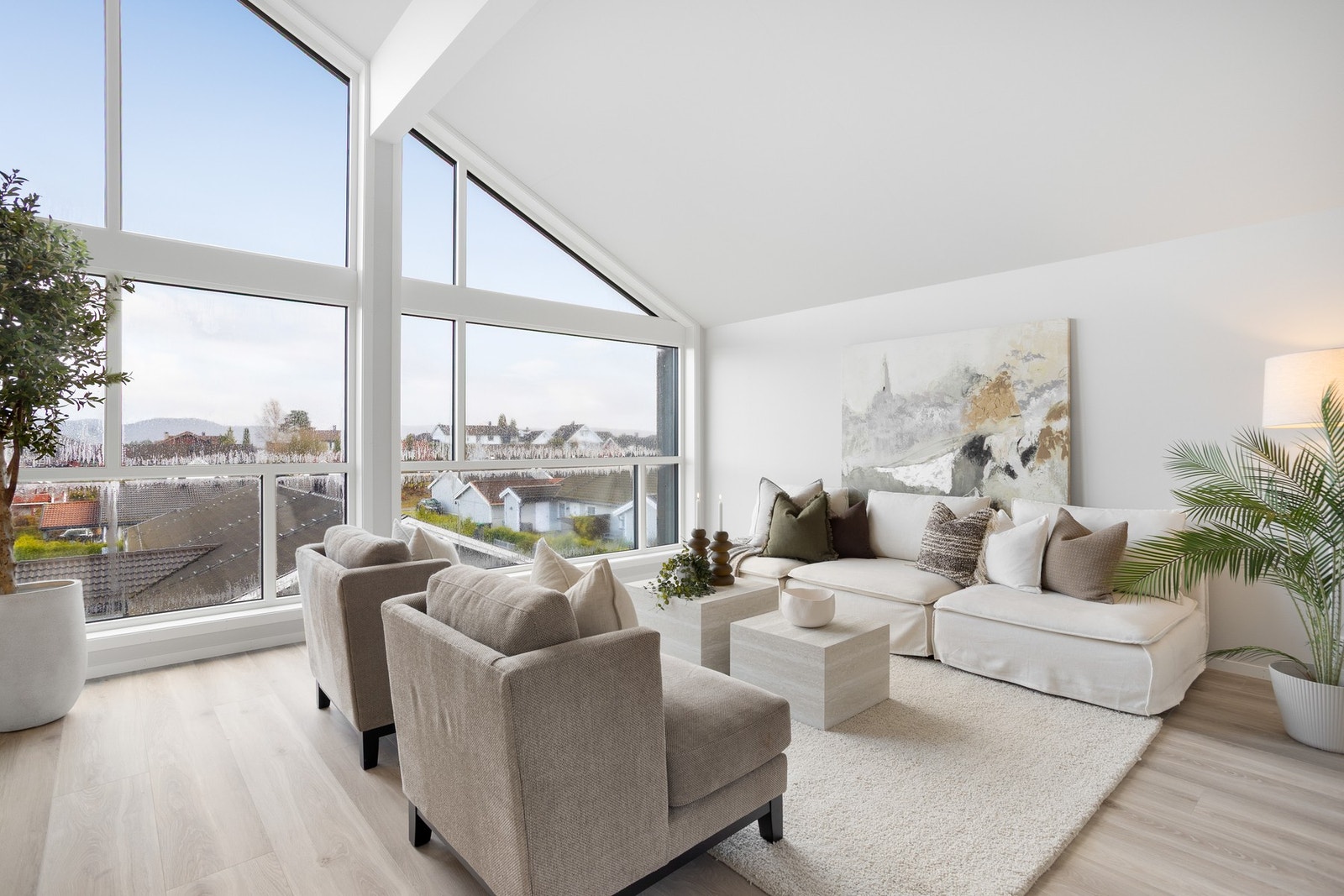 Nydelig utsikt utover Brattås Galleribilde