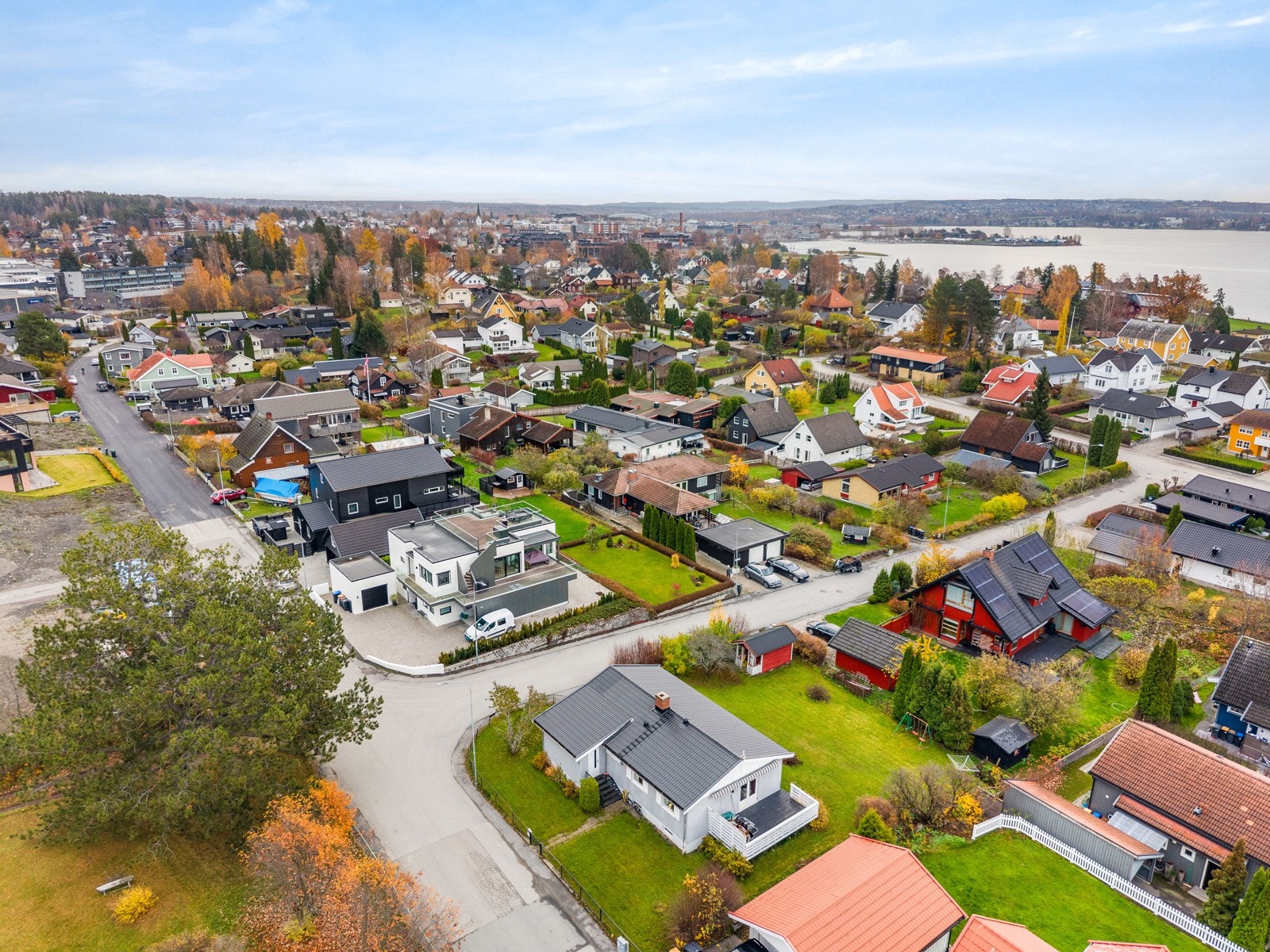 Dronefoto Galleribilde