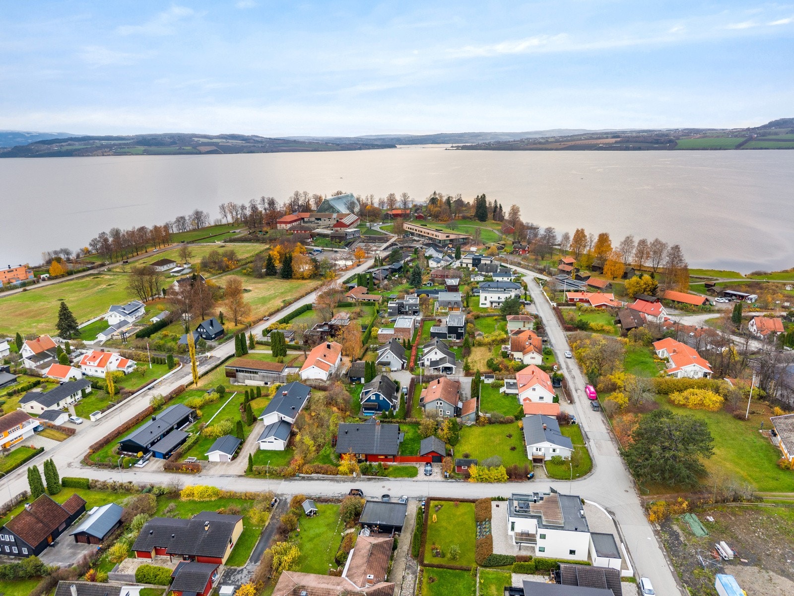 Dronefoto Galleribilde