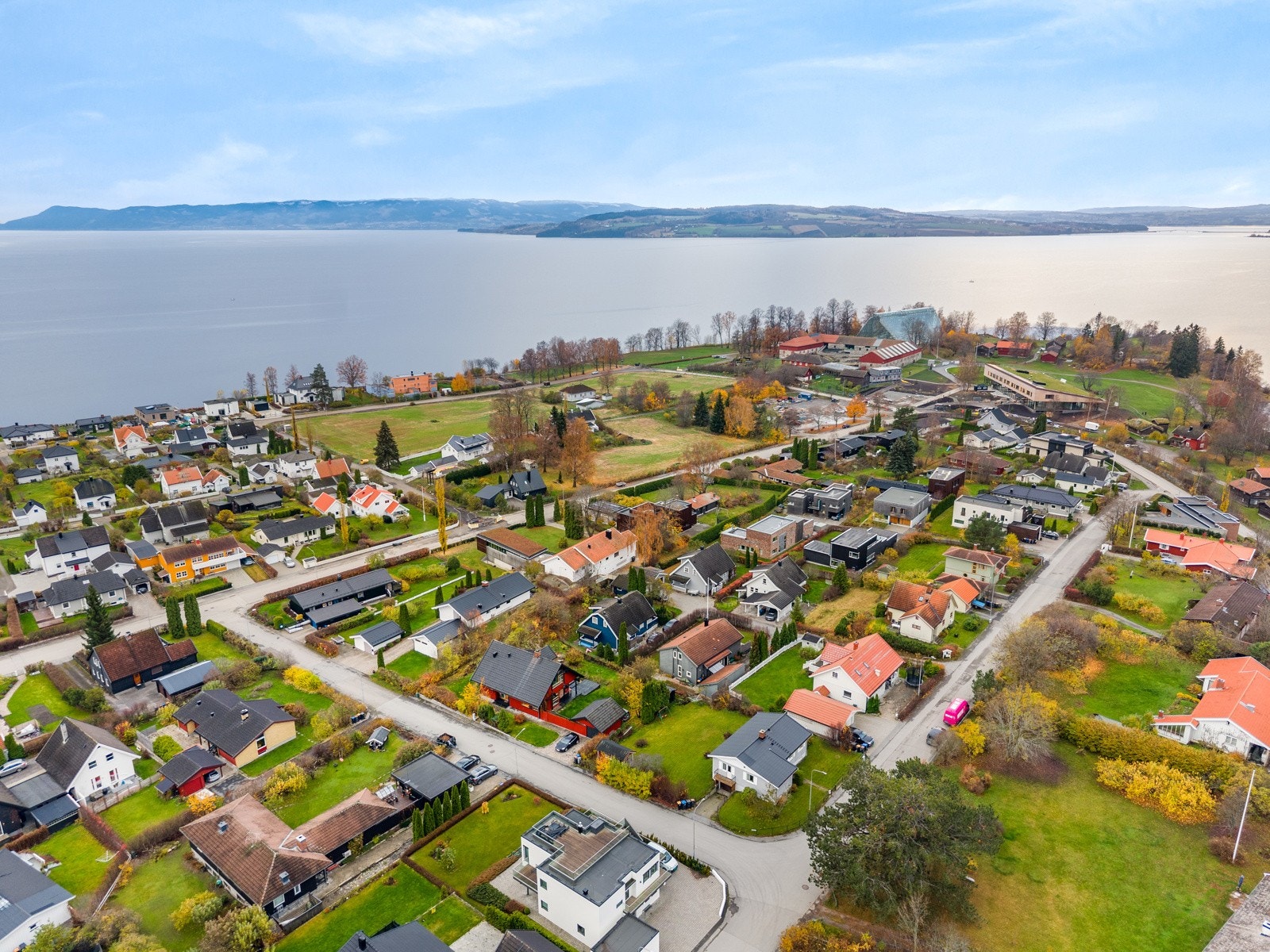 Dronefoto Galleribilde