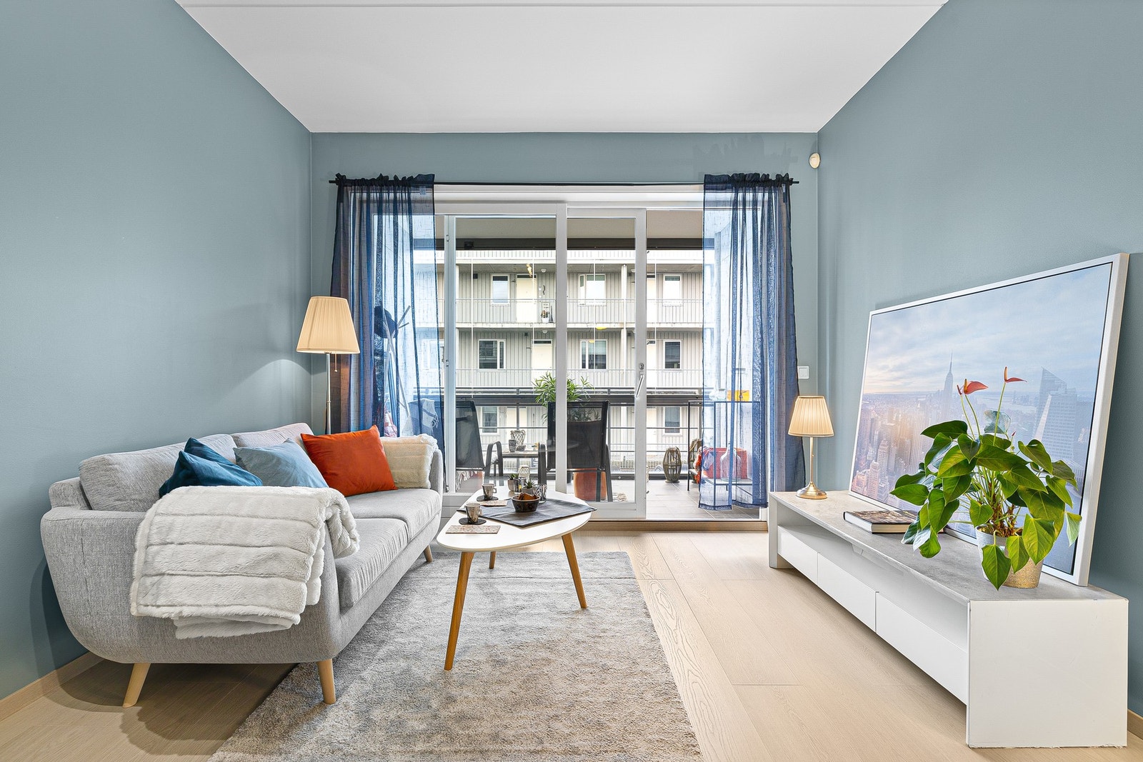 Lave felleskostnader på kr 1.740,- som dekker bl.a. TV og internett Galleribilde