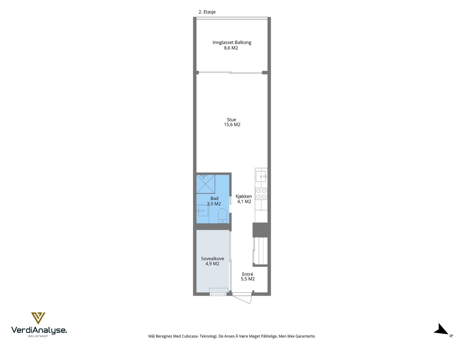 Planskisse Galleribilde