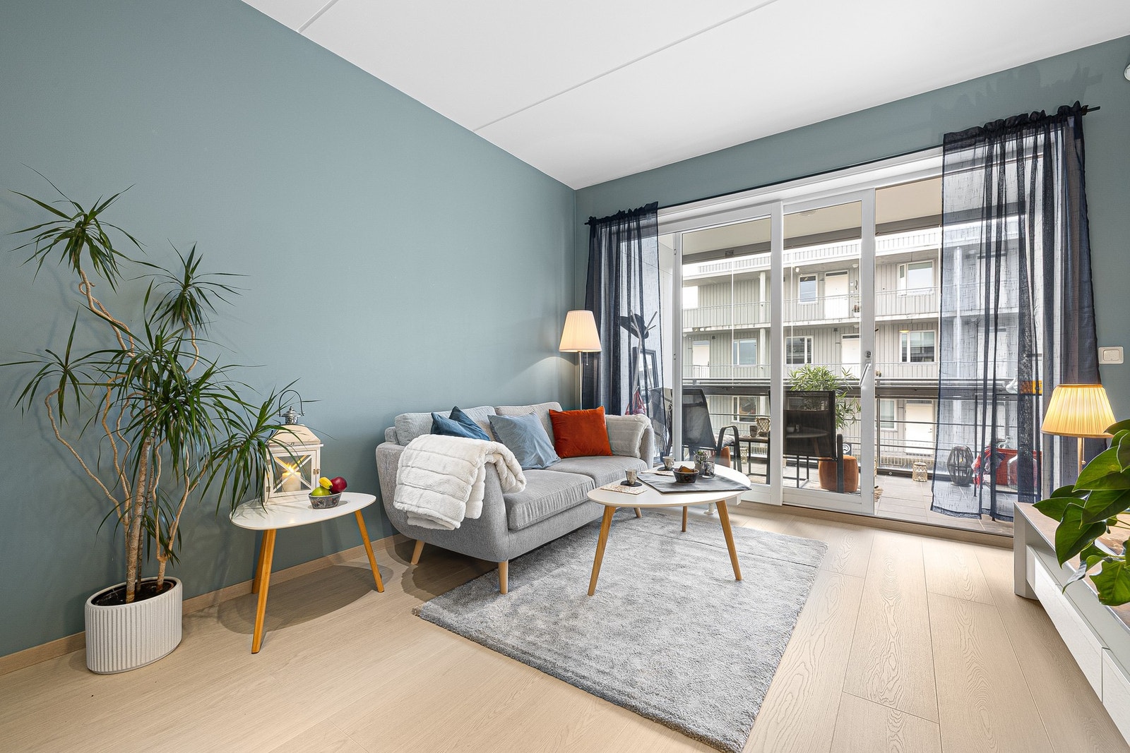 Leiligheten varmes opp av fjernvarme, og det er balansert ventilasjon for godt inneklima Galleribilde