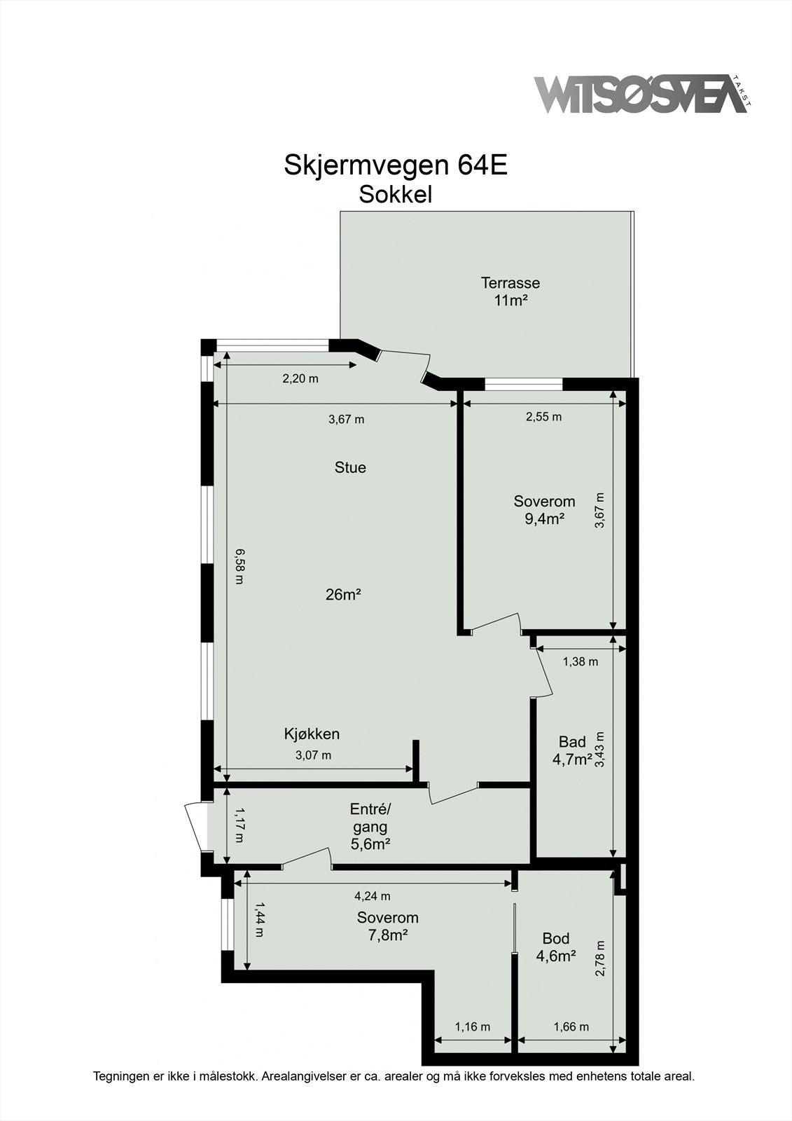 Ta en titt på planskissen og gjør deg kjent med romfordelingen! Skulle ikke oppsatt visningstidspunkt passe - ta kontakt med megler, så finner vi en løsning. Galleribilde
