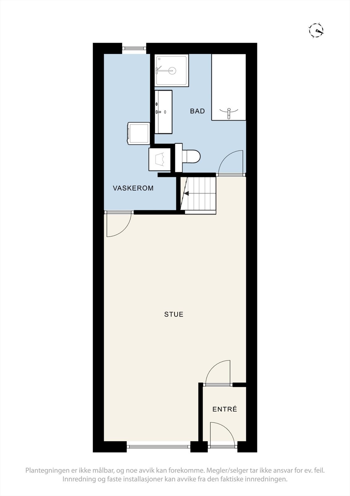 Plantegninger underetasje Galleribilde