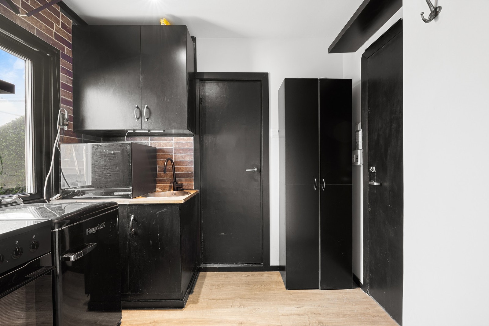 Kjøkkenet er 4,6 kvm. Galleribilde