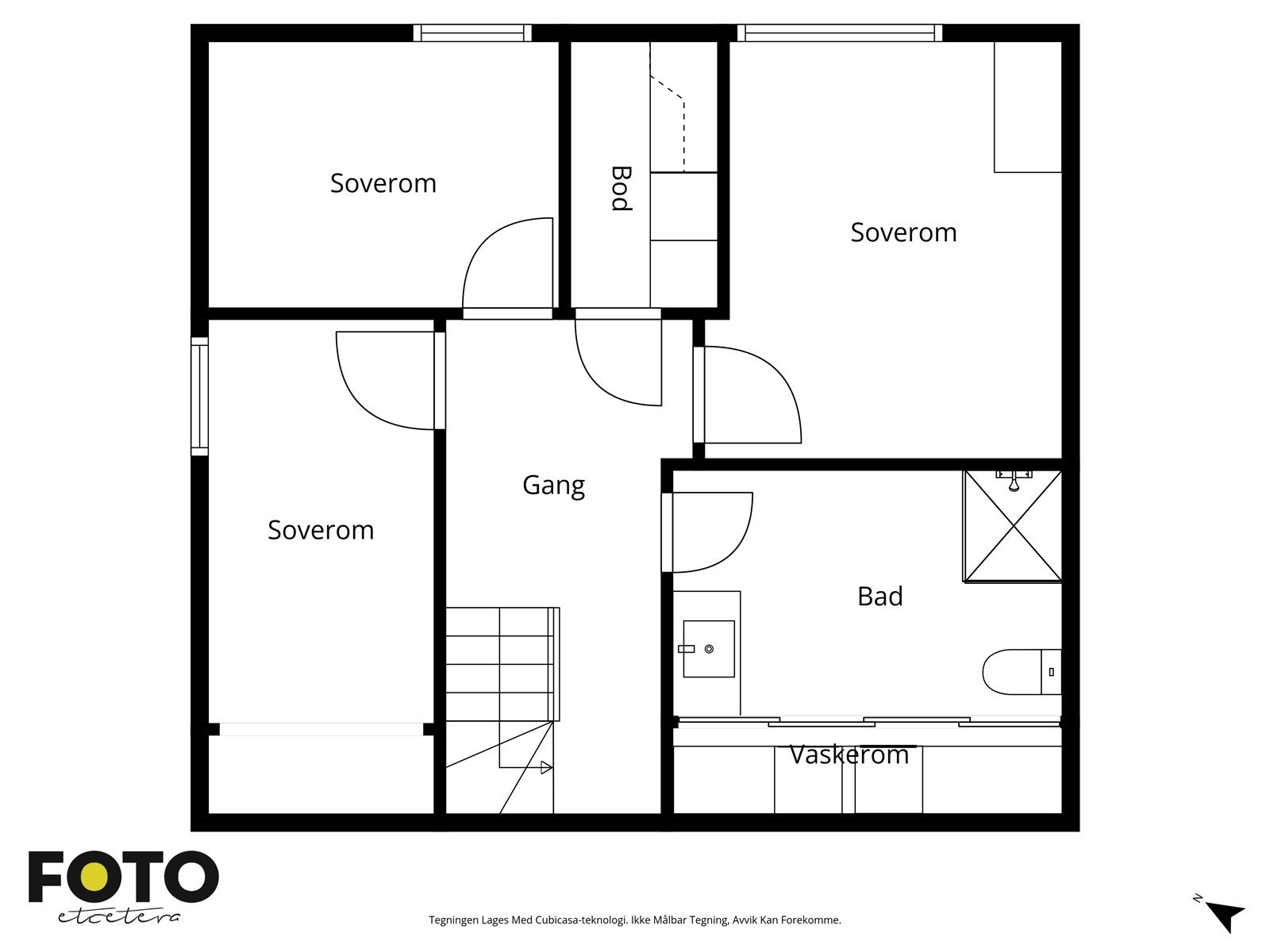Plantegning 1.etasje Galleribilde