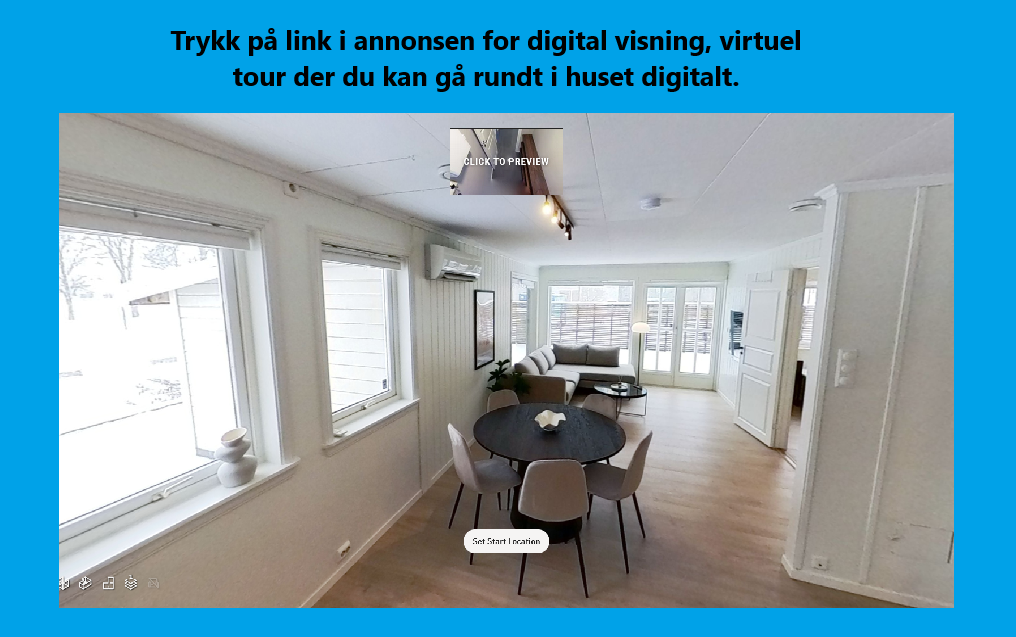 Virtuel tour - Link i annonse Galleribilde
