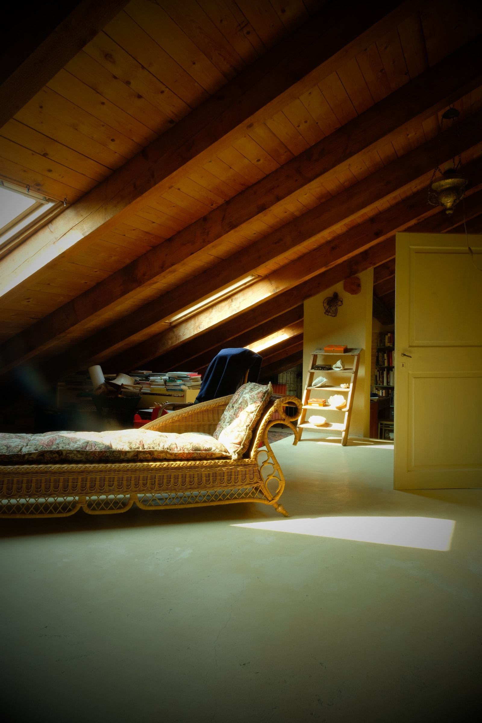 Foto fra øverste del av nyere del. Galleribilde