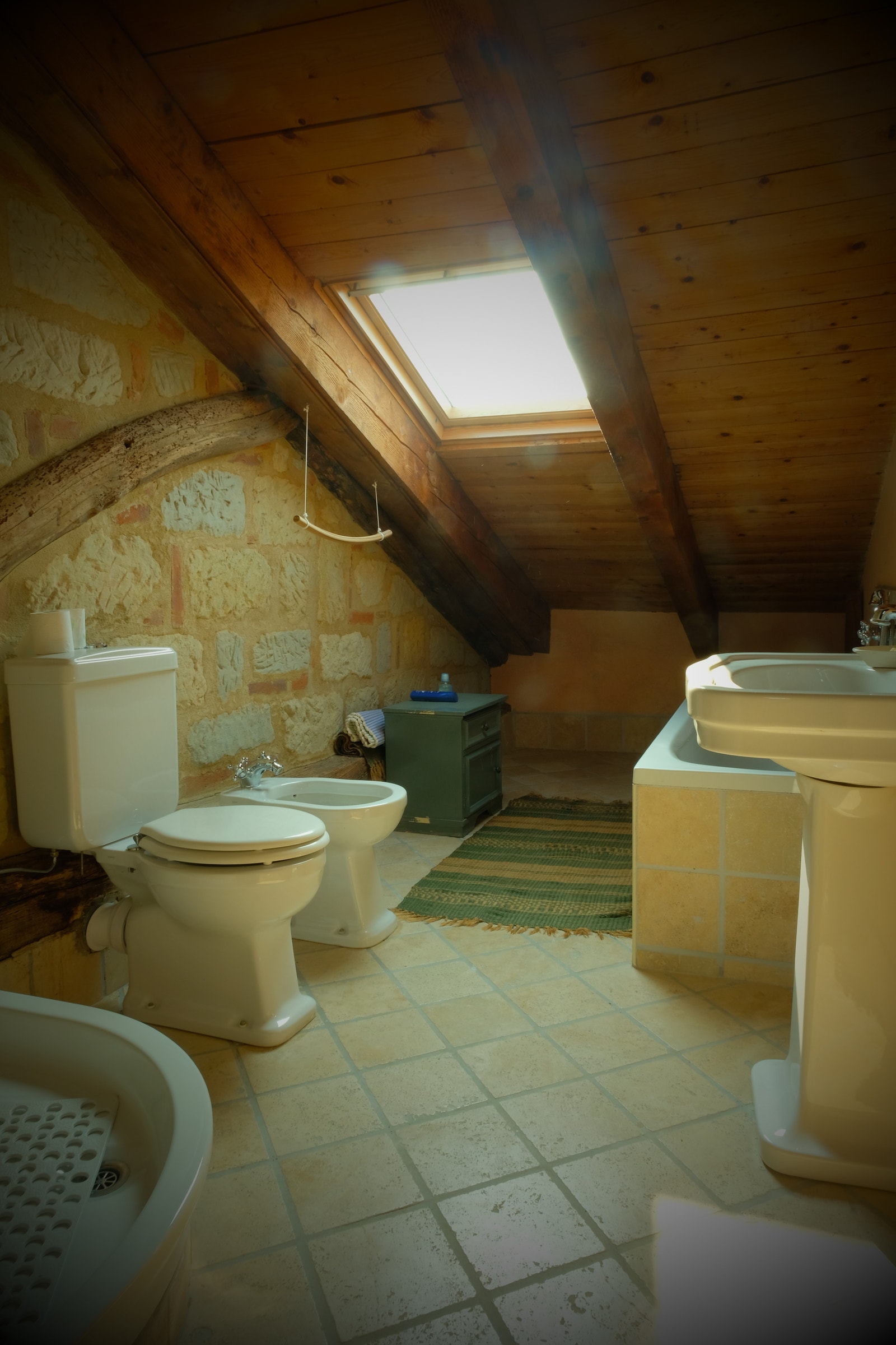 Foto fra øverste del av nyere del. Galleribilde