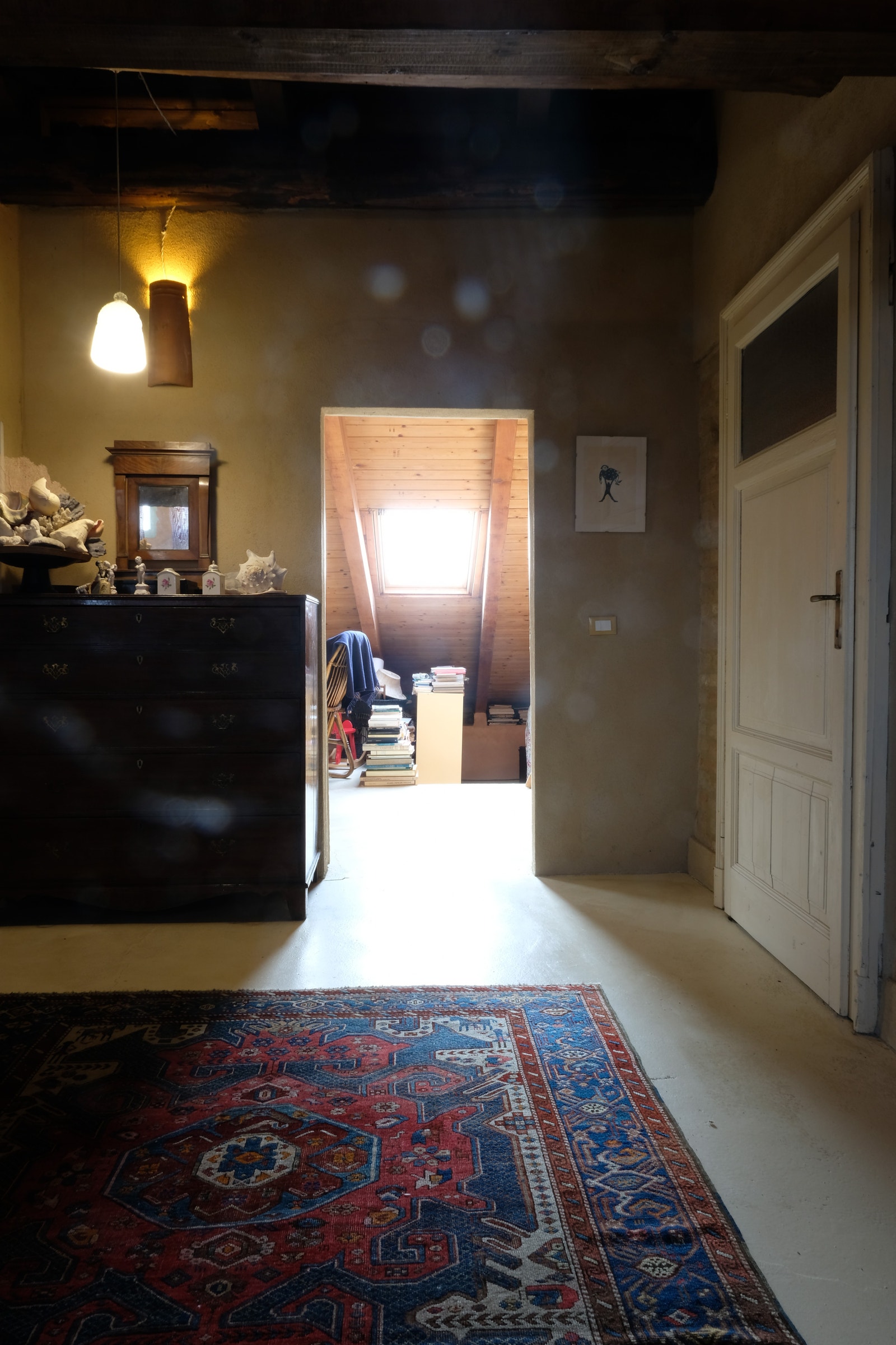 Foto fra øverste del av nyere del. Galleribilde