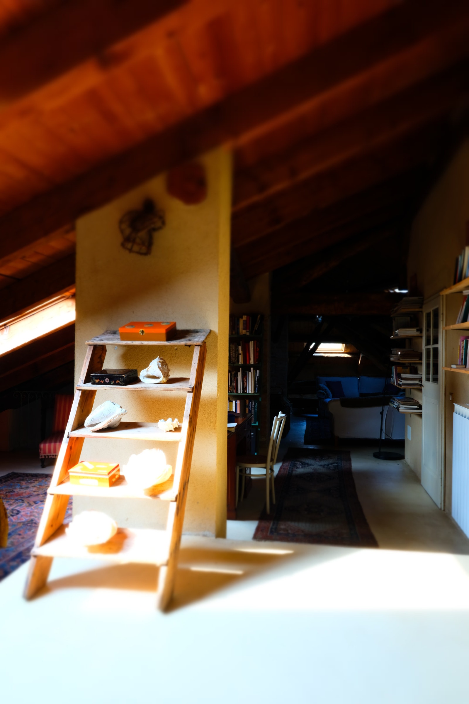 Foto fra øverste del av nyere del. Galleribilde