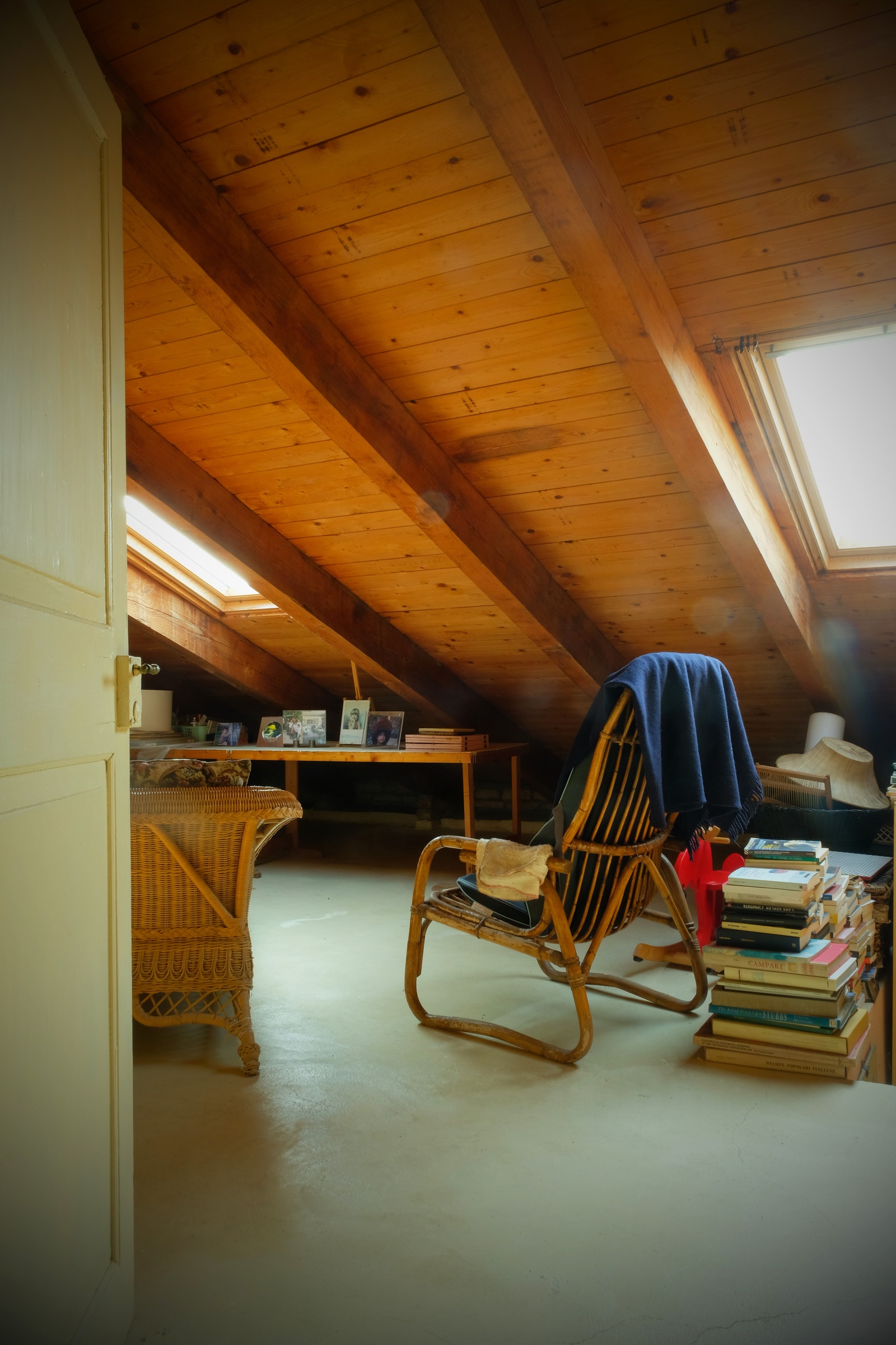 Foto fra øverste del av nyere del. Galleribilde