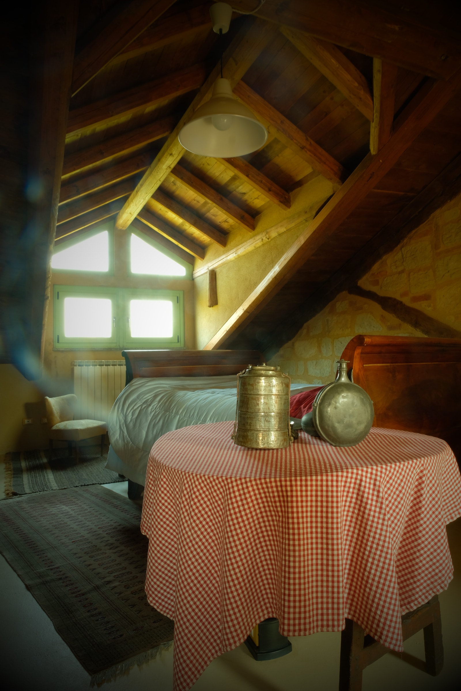 Foto fra øverste del av nyere del. Galleribilde