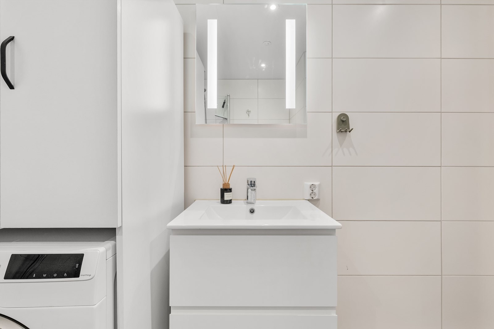 Det er avtrekk via mekanisk avtrekksanlegg i boenheten. Galleribilde