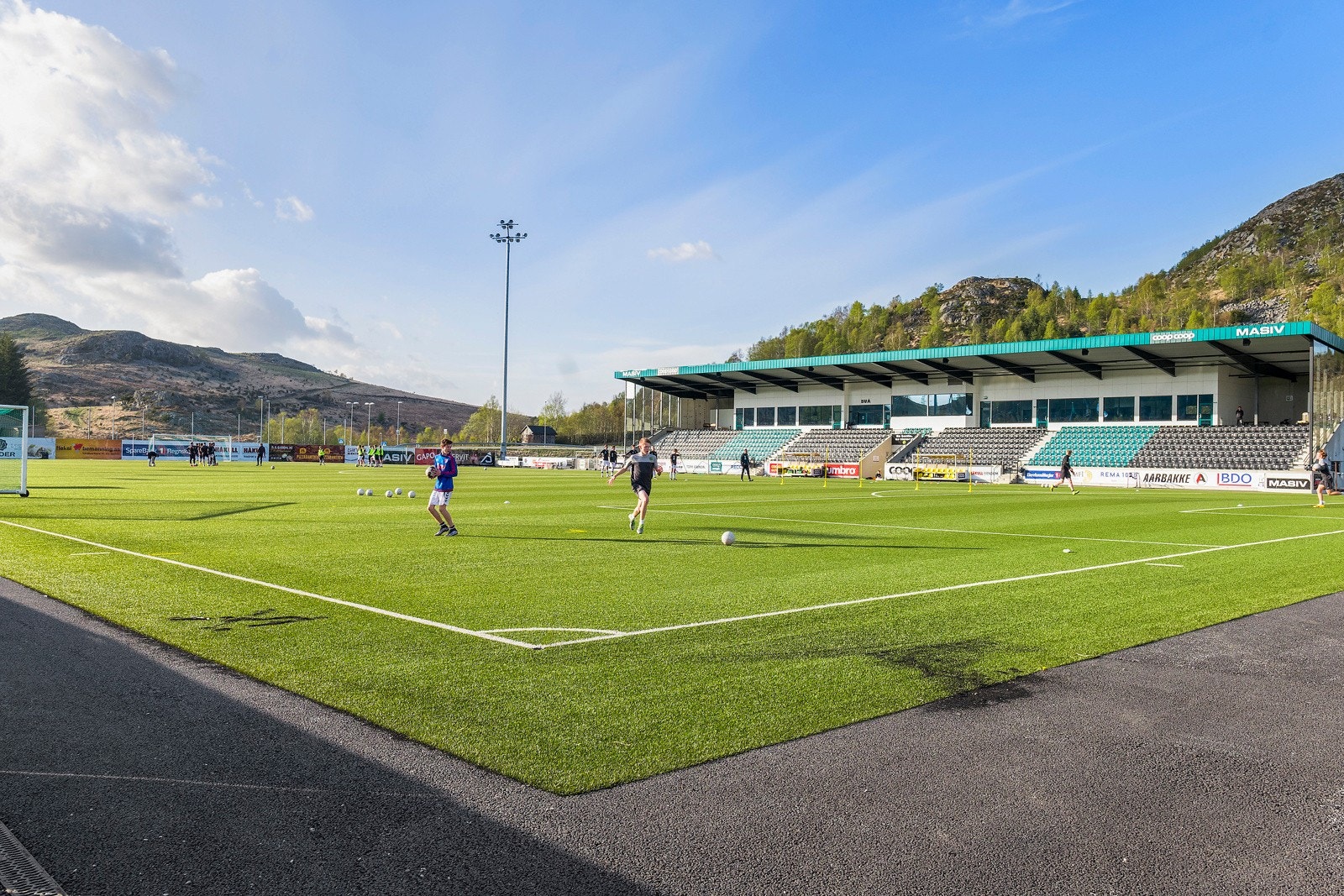 Nye stadion Galleribilde