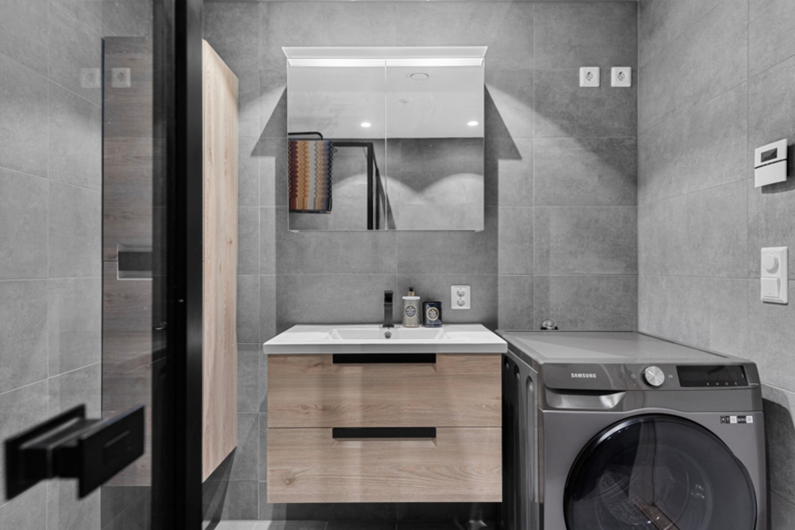 Plass til vaskemaskin Galleribilde