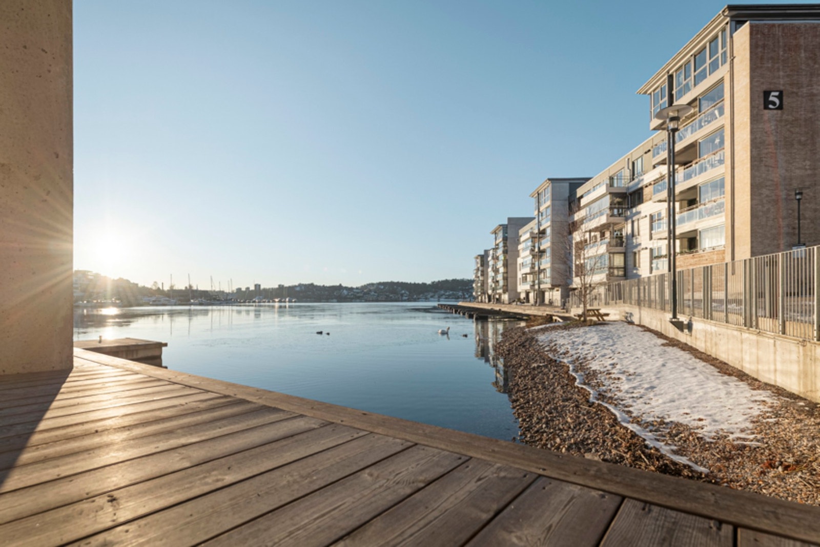 Egen sjarm på Kilen også på vinterstid Galleribilde