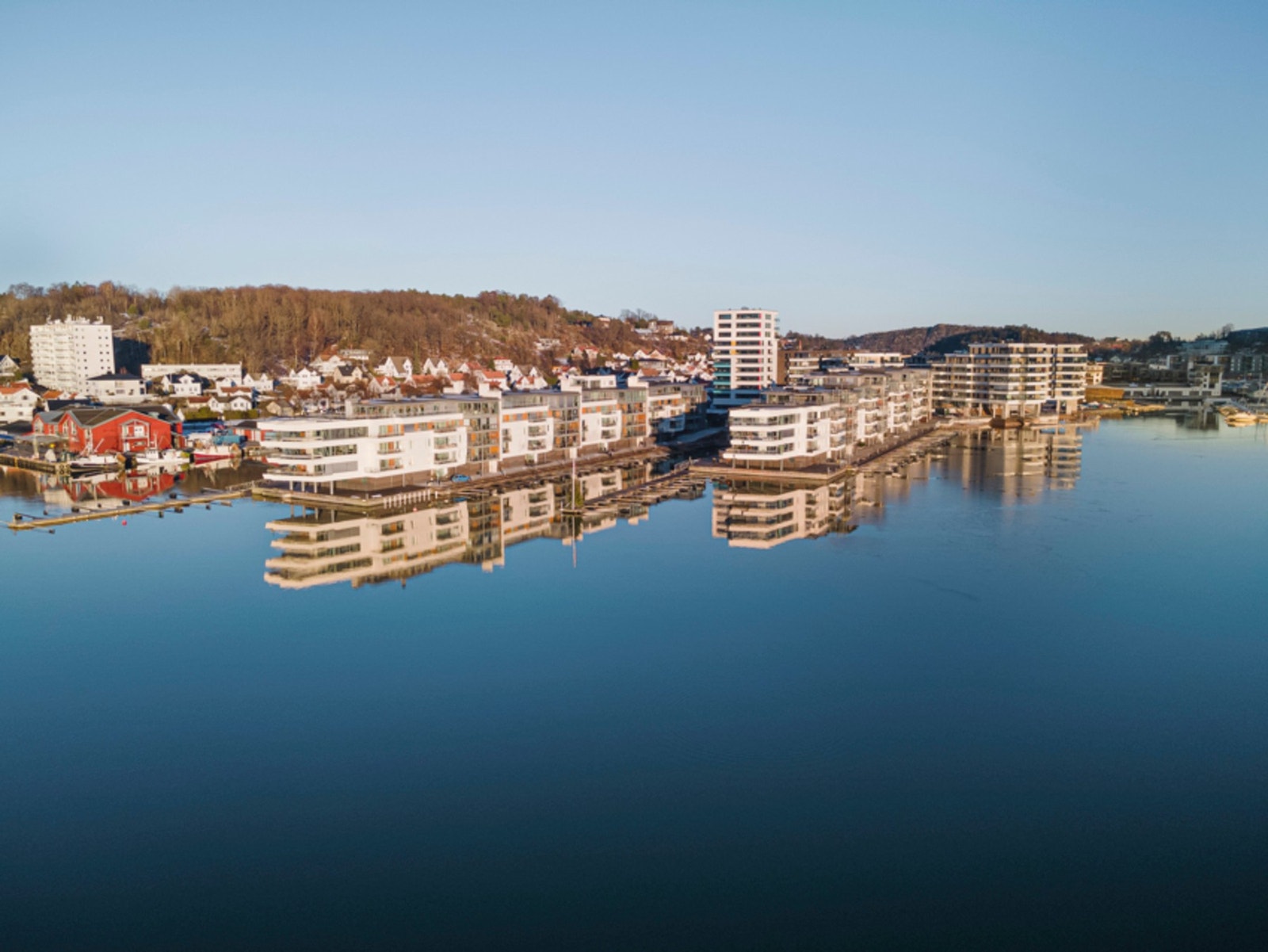 Kilen er meget populært boligområde Galleribilde