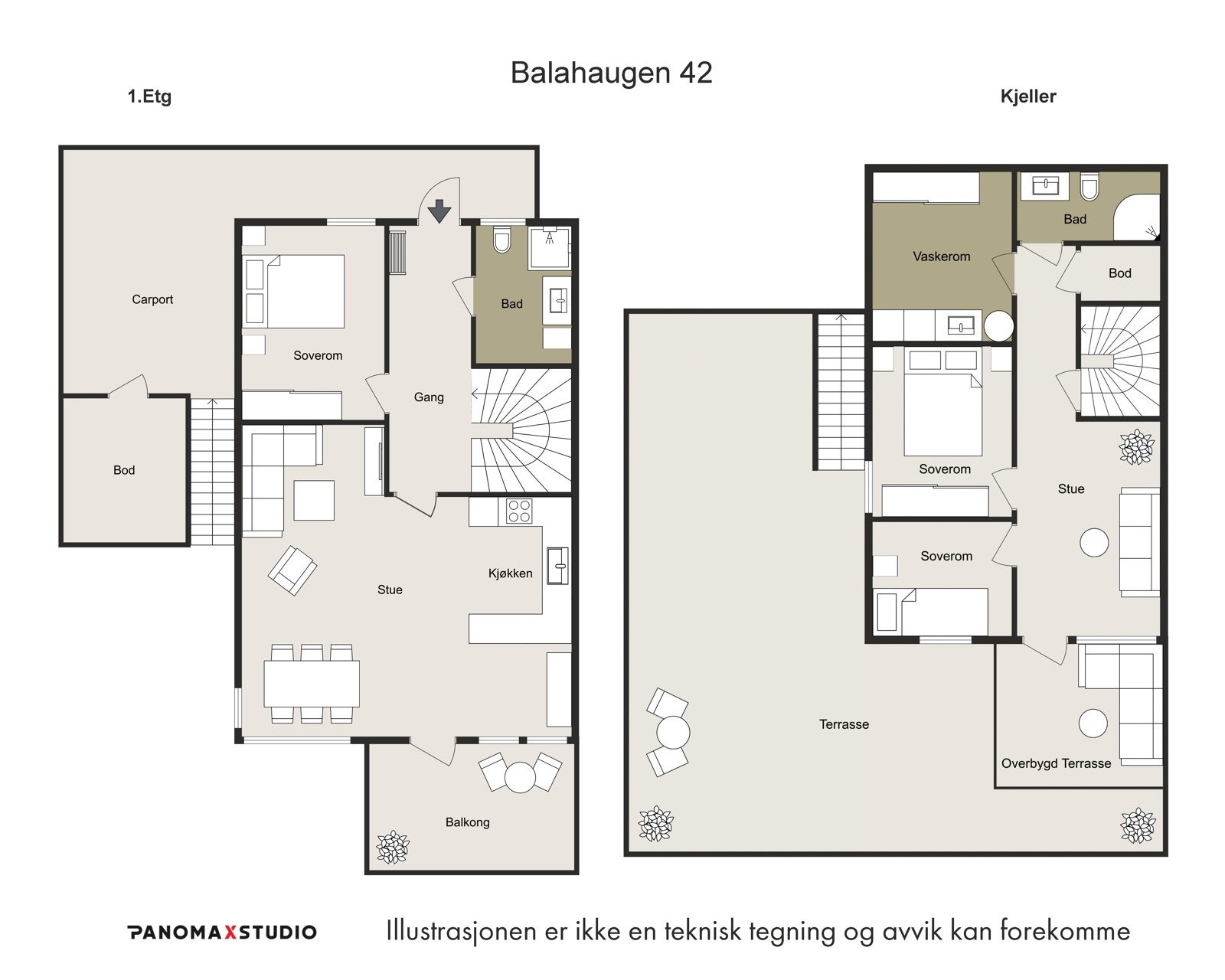 Plantegning. Galleribilde