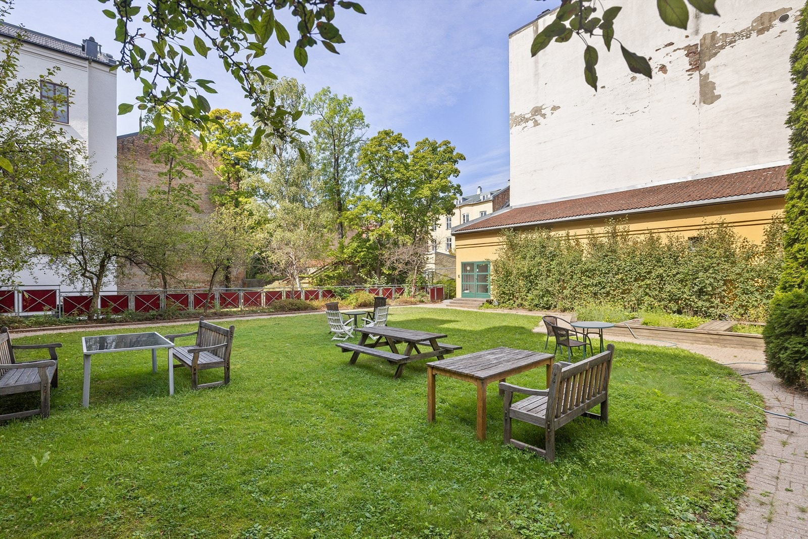 Her kan du fint nyte lange sommerdager. Galleribilde