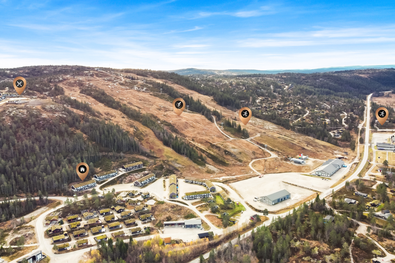 Gautefall har aktiviteter hele året for familien. Galleribilde