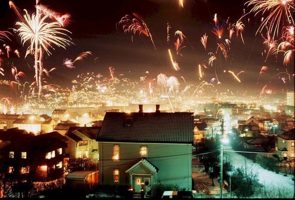 Fra boligen er det flott utsikt mot Drammen sentrum Galleribilde