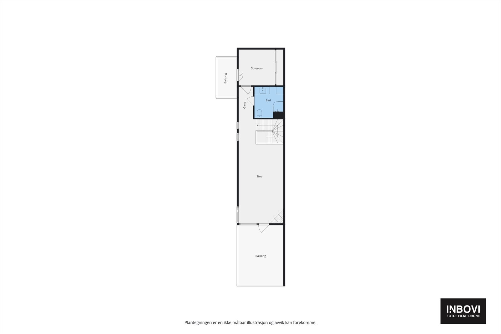 Plantegning 2. etasje Galleribilde