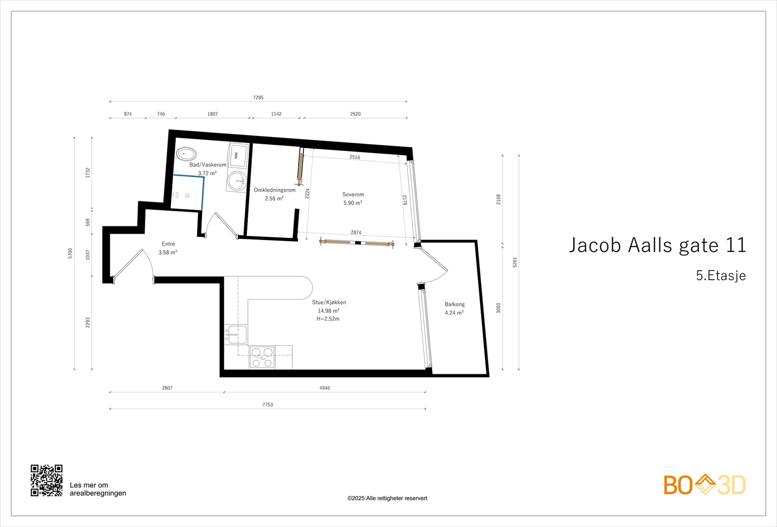 Dagens planløsning. Galleribilde