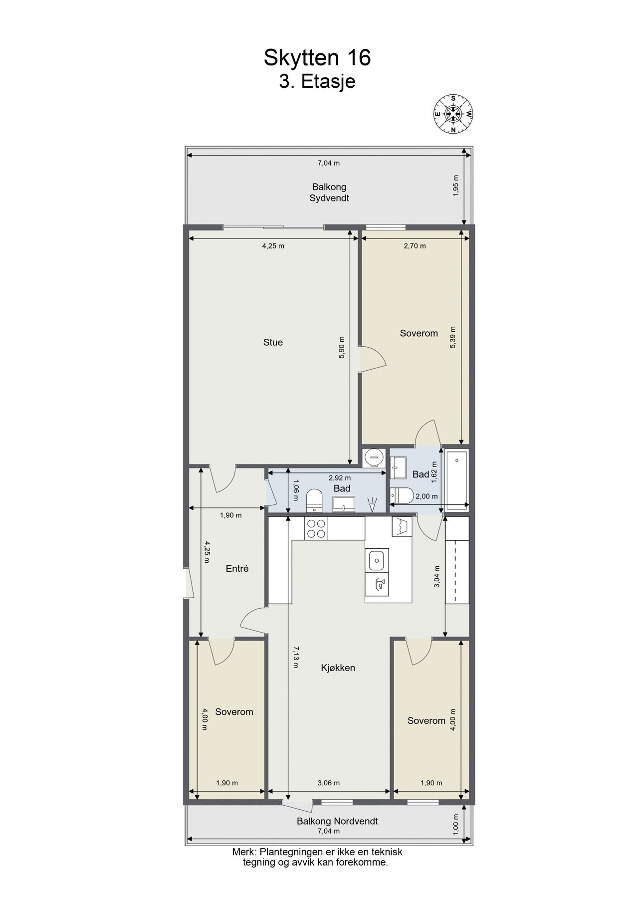 Plantegning. Galleribilde