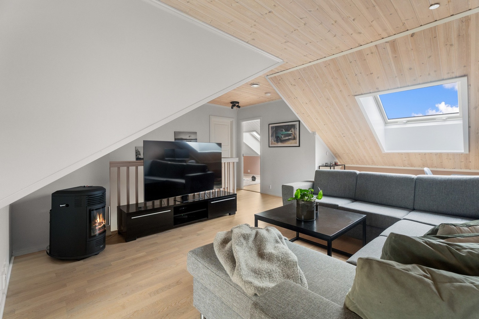 Perfekt oppholdsrom for barn og ungdom. Galleribilde