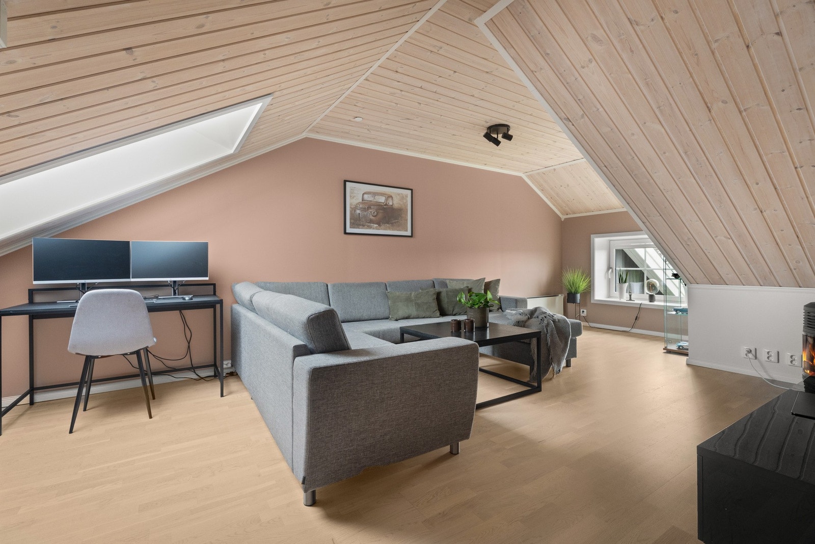 Man kan også bruke det til hjemmekontor. Galleribilde