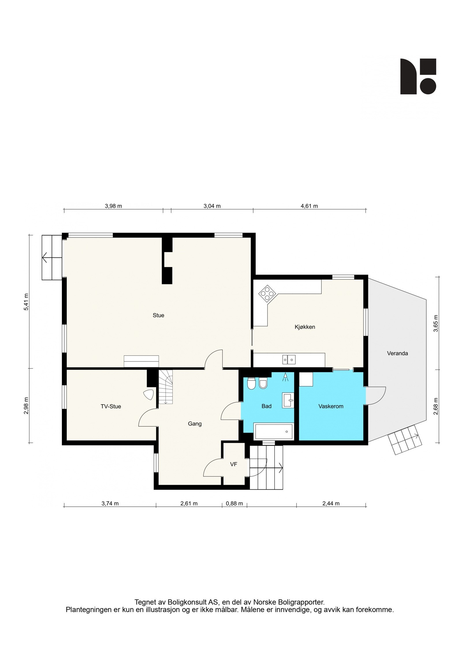 Plantegning - 1. Etasje Galleribilde