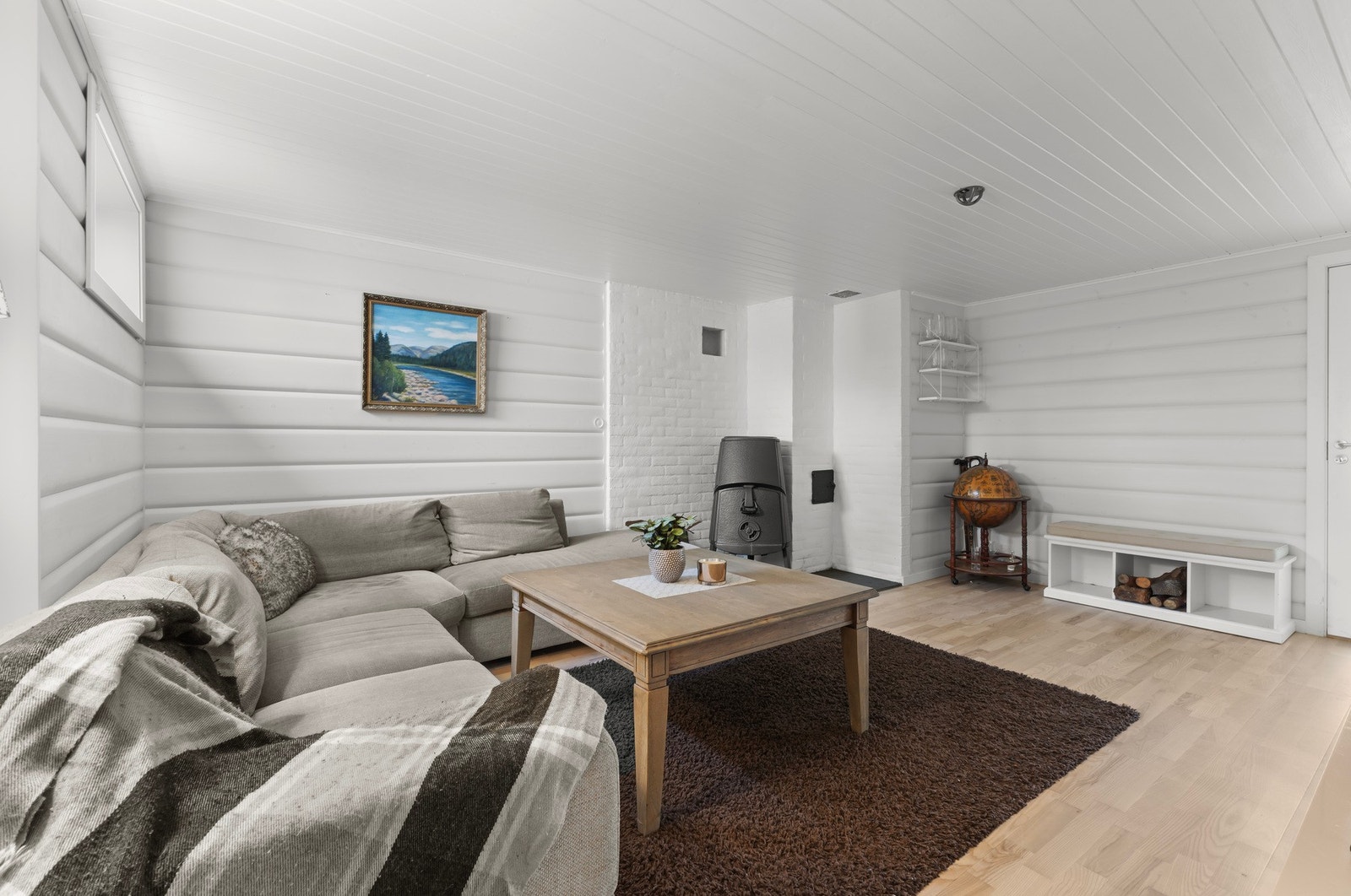 Kjellerstue- perfekt ungdomsrom.
(Rommet er ikke godkjent for varig opphold) Galleribilde