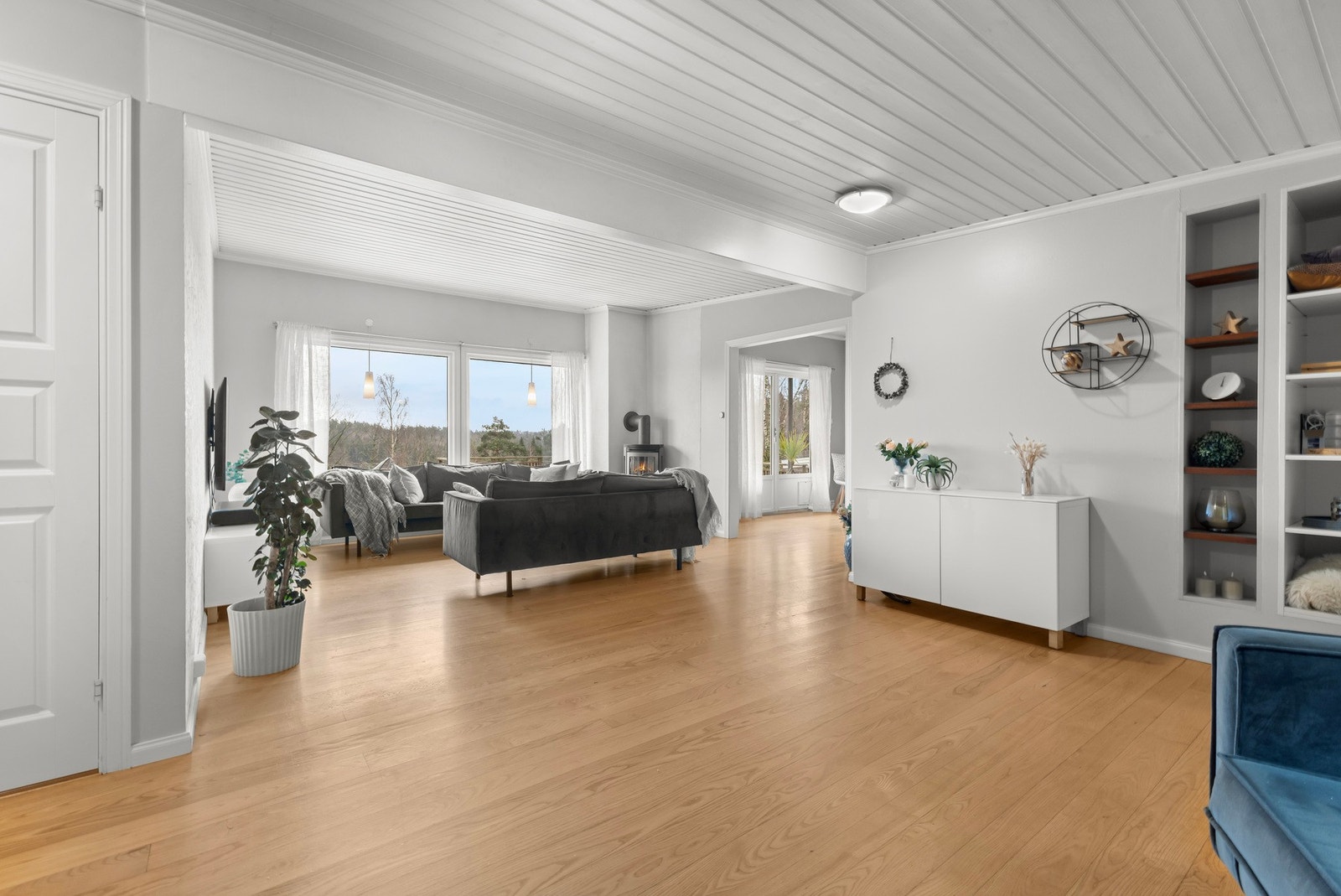 God plass til ulike møbleringsløsninger og en lun, åpen atmosfære. Galleribilde