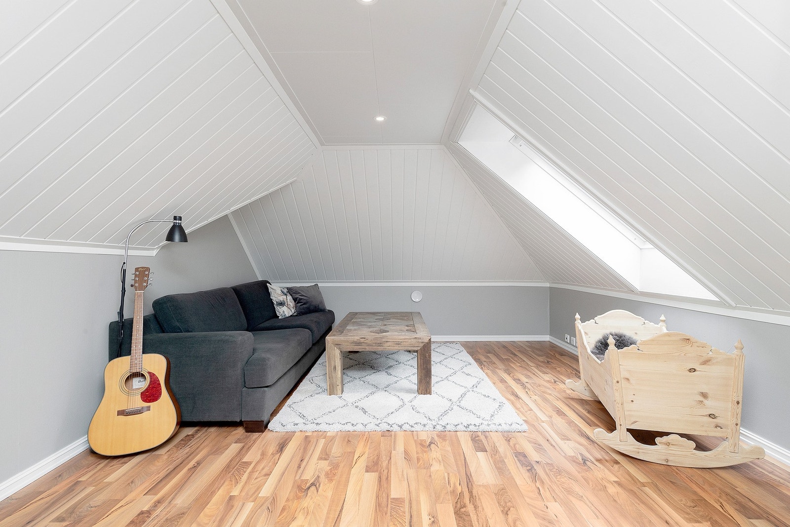 Rom tilhørende loftstue. Galleribilde