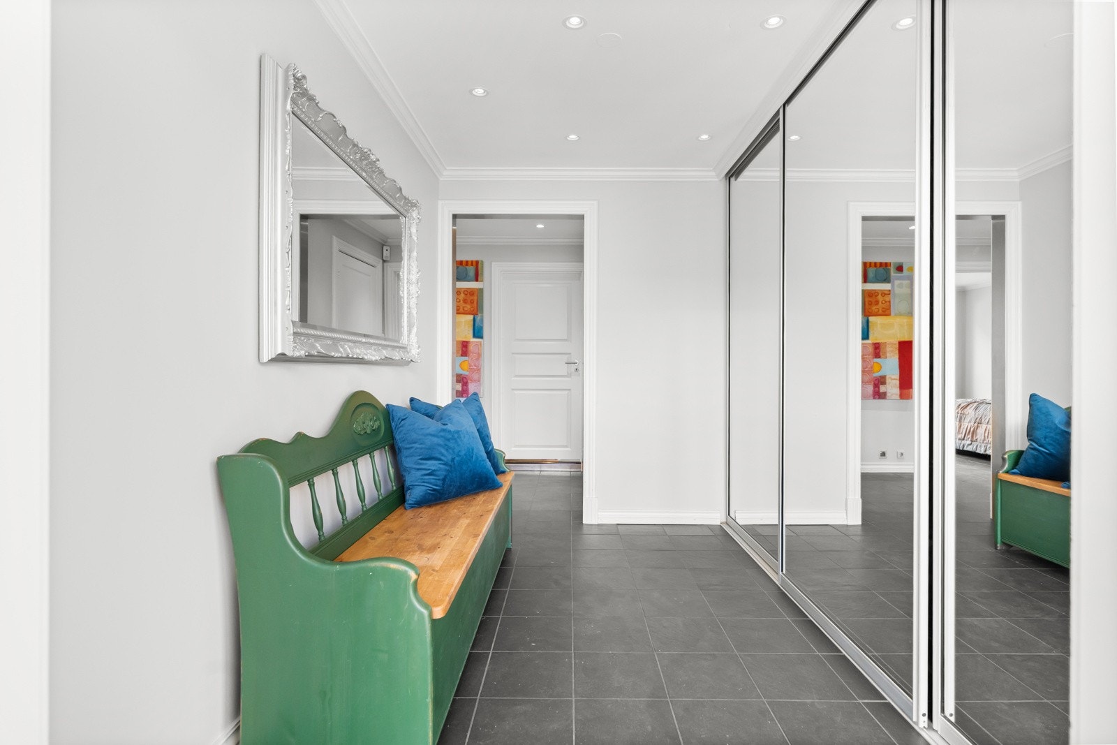 inngang, entre, garderobe Galleribilde